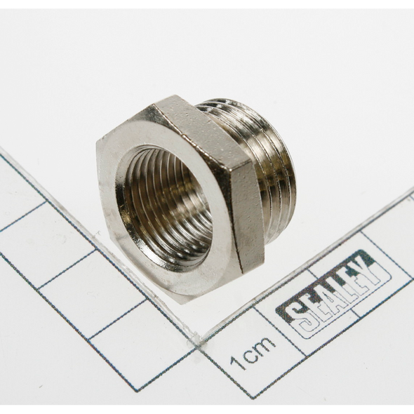 Sealey Adaptor 1/2"bsp male-3/8"bsp female