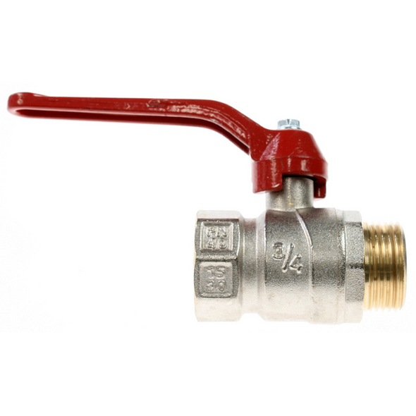 Sealey Ball valve 3/4"bsp male-3/4"bsp female