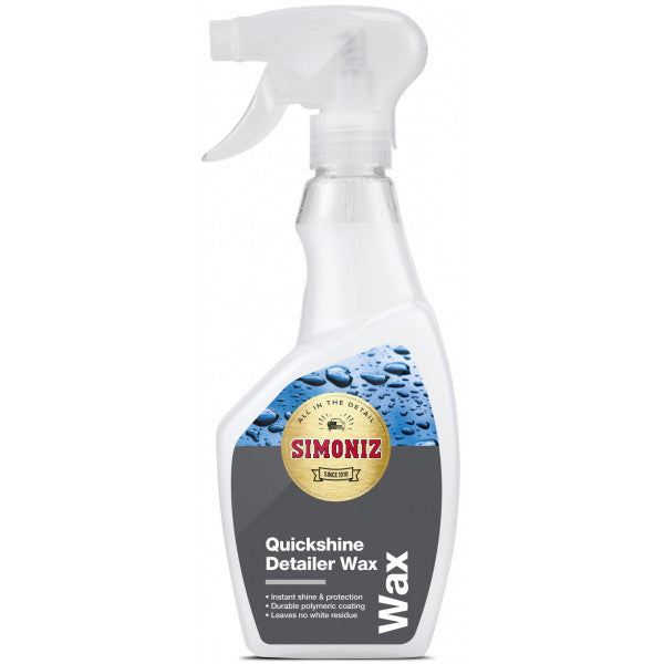 Simoniz Quickshine Detailer 500ml - Instant Shine & Protection