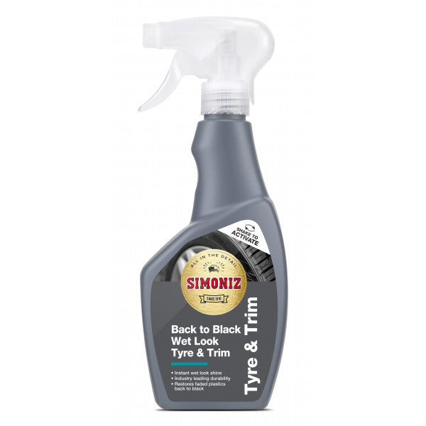 Simoniz Tyre & Trim Cleaner 500ml - Back to Black Wet Look