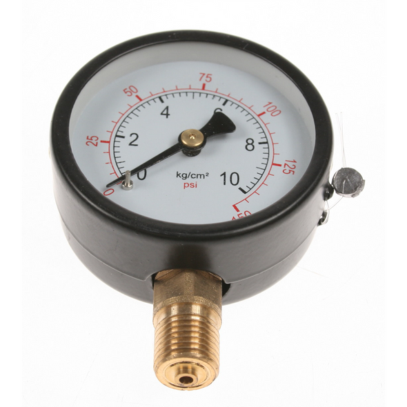 Sealey Gauge 230psi, 6+0mm od, btm mounting
