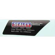 Sealey Housing label, right side