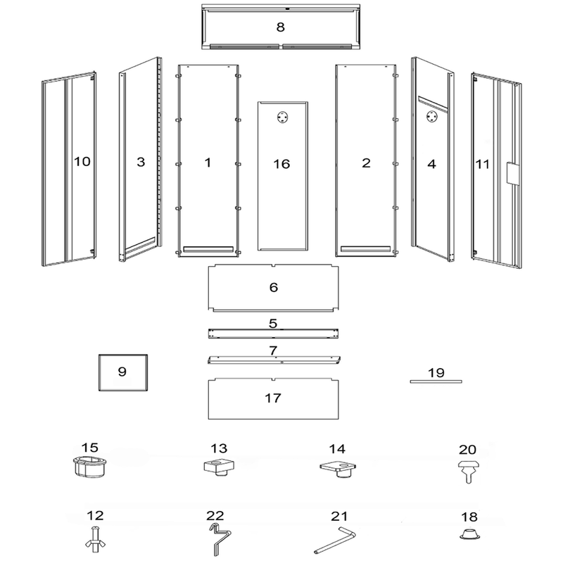 Sealey Side panel (left side)