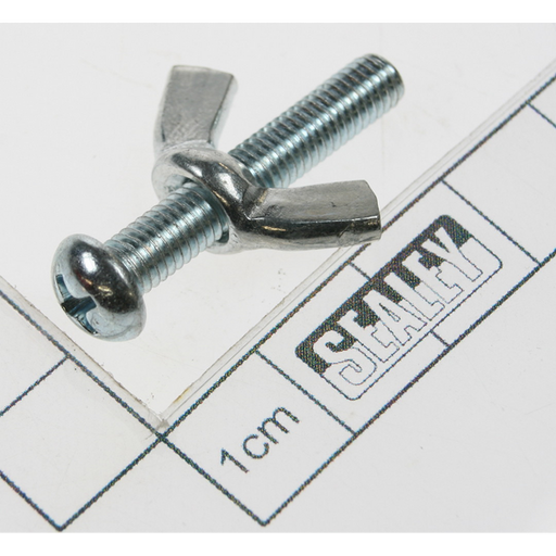 Sealey Screw & wing nut m5x30