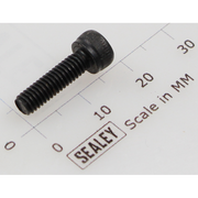 Sealey Socket head cap screw m4x14 black