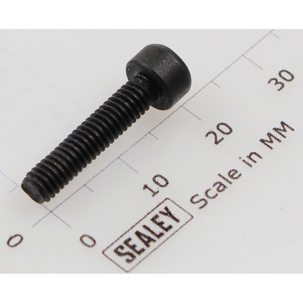 Sealey Socket head cap screw m4x18 black