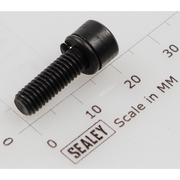 Sealey Socket head cap screw m5x15 black