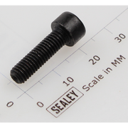 Sealey Socket head cap screw m5x18 black