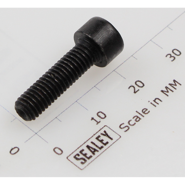 Sealey Socket head cap screw m5x18 black