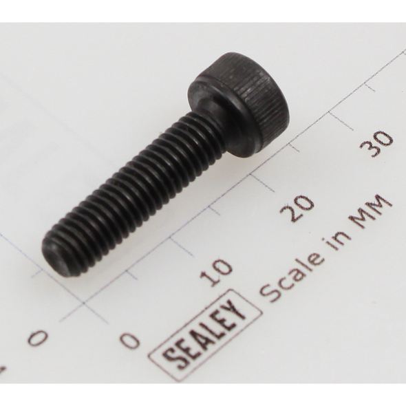Sealey Socket head cap screw m5x20 black