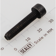 Sealey Socket head cap screw m5x25 black