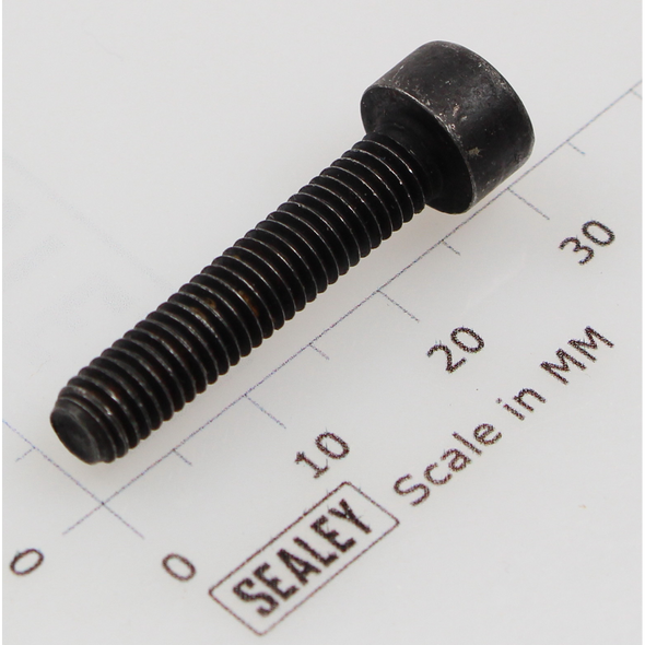 Sealey Socket head cap screw m5x25 black