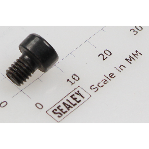 Sealey Socket head cap screw m5x6 black