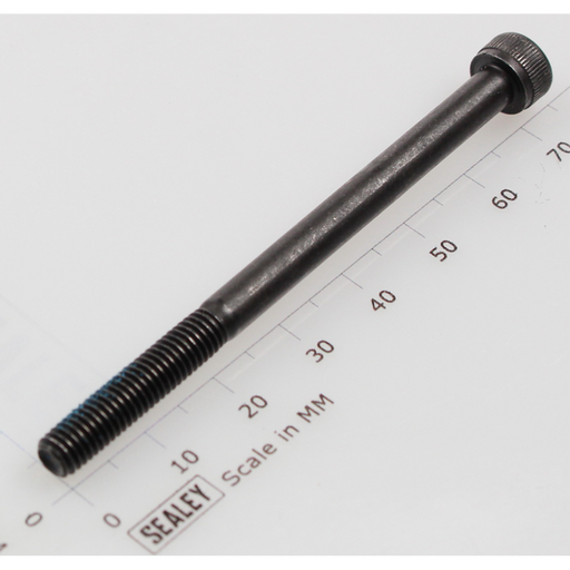 Sealey Socket head cap screw m5x70 black