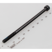 Sealey Socket head cap screw m5x90 black