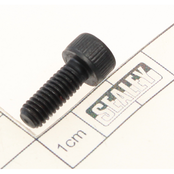 Sealey Socket head cap screw m6x15 black
