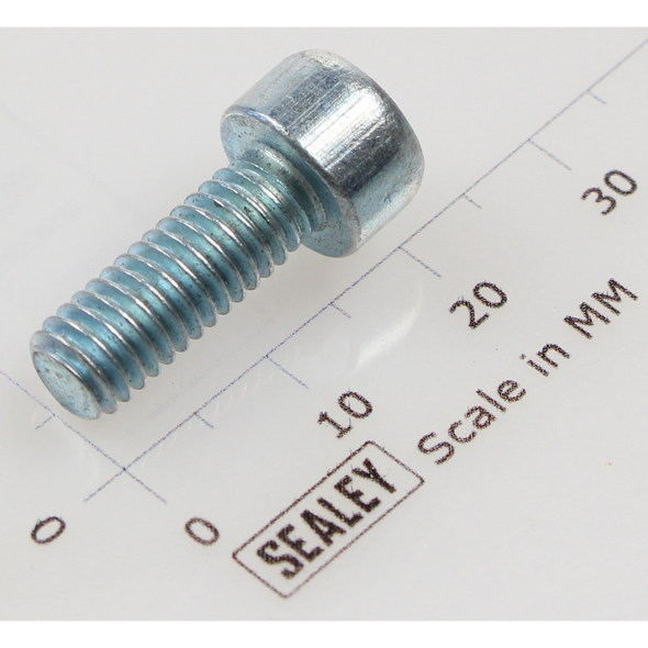 Sealey Socket cap bolt zinc m6x16