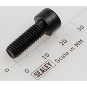 Sealey Socket head cap screw m6x18 black