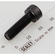 Sealey Socket head cap screw m6x20 black