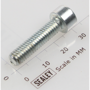 Sealey Socket cap bolt zinc m6x25