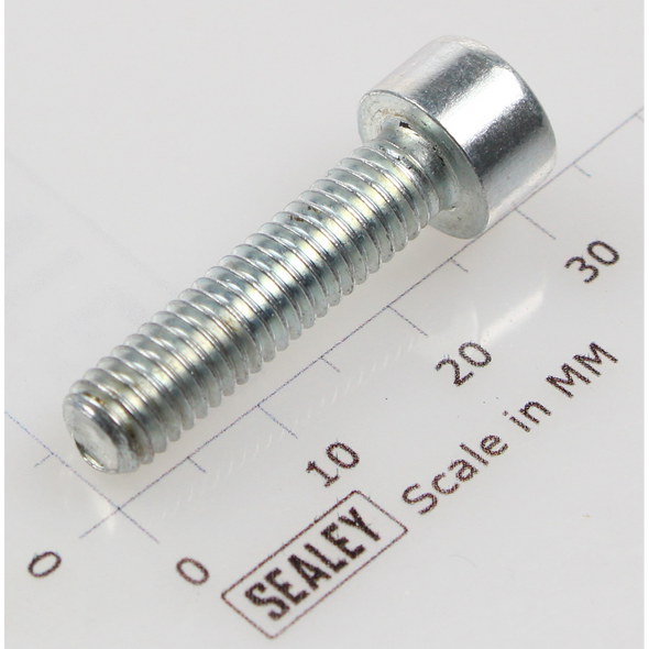 Sealey Socket cap bolt zinc m6x25