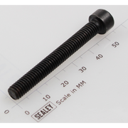 Sealey Socket head cap screw m6x50 black