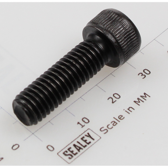 Sealey Socket head cap screw m8x25 black