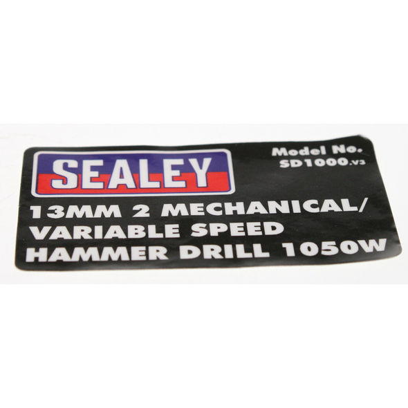 Sealey Label, l/h side