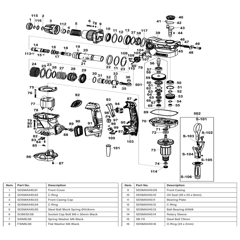 Sealey Needle bearing hk1210