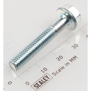 Sealey Hex head flange bolt m6x35 single