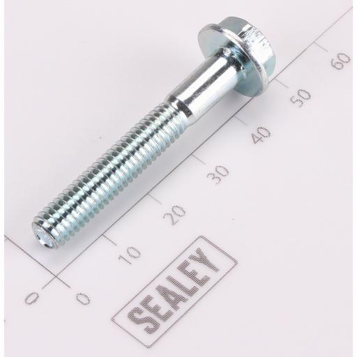 Sealey Hex head flange bolt m6x40 single