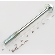 Sealey Hex head flange bolt m6x80 single