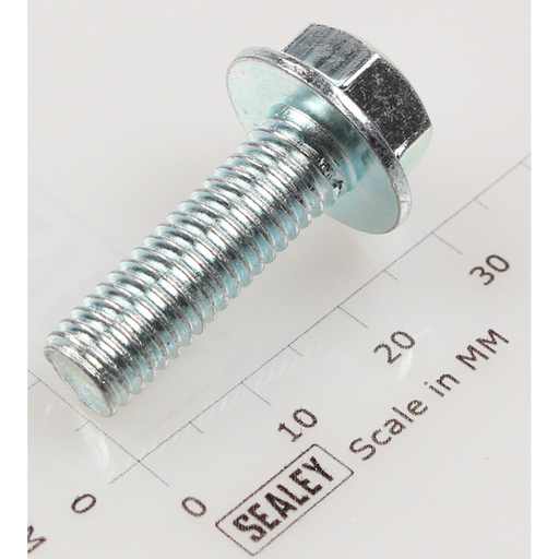 Sealey Hex head flange bolt m8x25 single