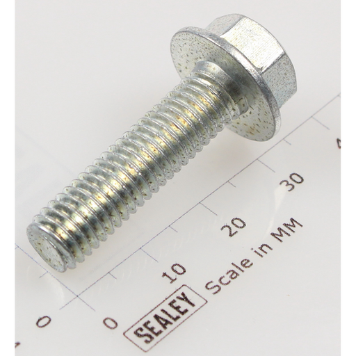Sealey Hex head flange bolt m8x30 single
