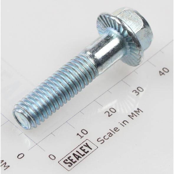 Sealey Hex head flange bolt m8x34 single