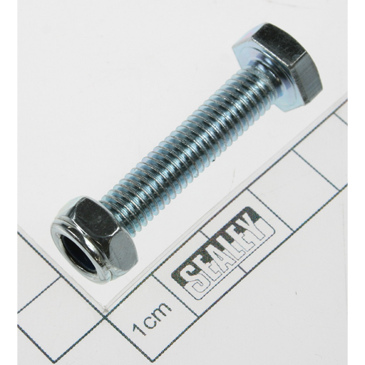 Sealey Set screw m8x40(inc m8 nyloc nut)
