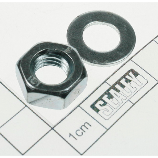 Sealey Nut (m10) c/w washer