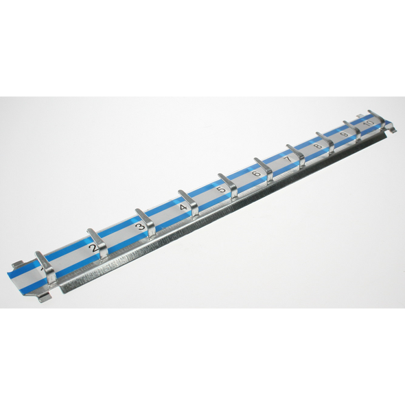 Sealey Numbered bars 10 hooks (01-10) 'blue'