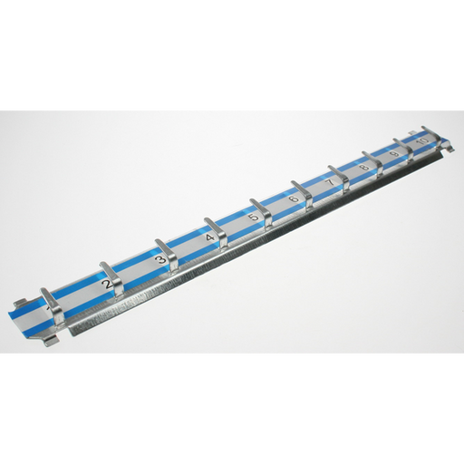 Sealey Numbered bars 10 hooks (01-10) 'blue'