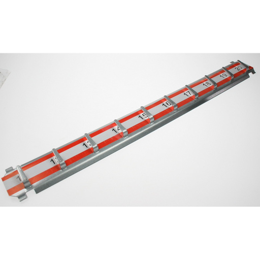 Sealey Numbered bars 10 hooks (11-20) 'red'