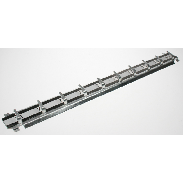 Sealey Numbered bars 10 hooks (71-80) 'black'