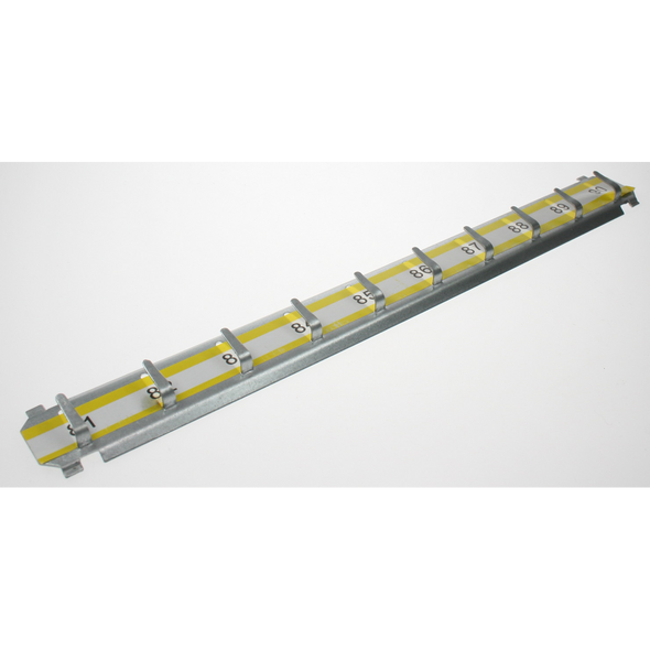 Sealey Numbered bars 10 hooks (81-90) 'yellow'
