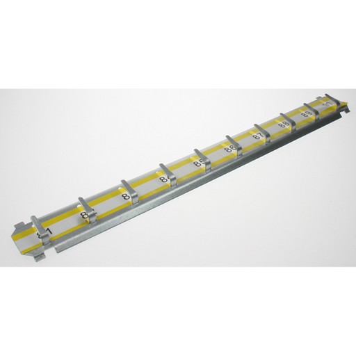 Sealey Numbered bars 10 hooks (81-90) 'yellow'