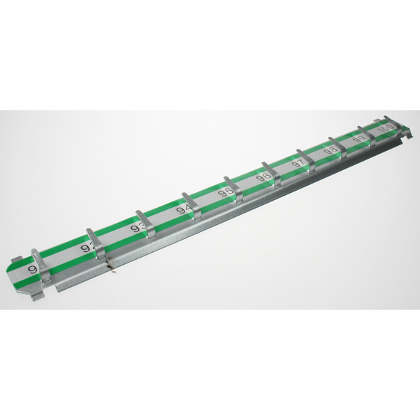 Sealey Numbered bars 10 hooks (91-100) 'green'