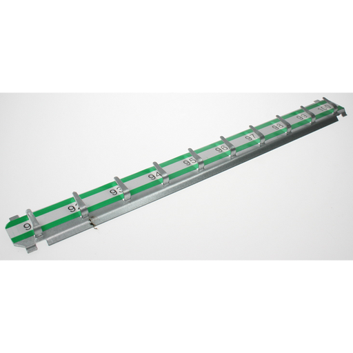 Sealey Numbered bars 10 hooks (91-100) 'green'