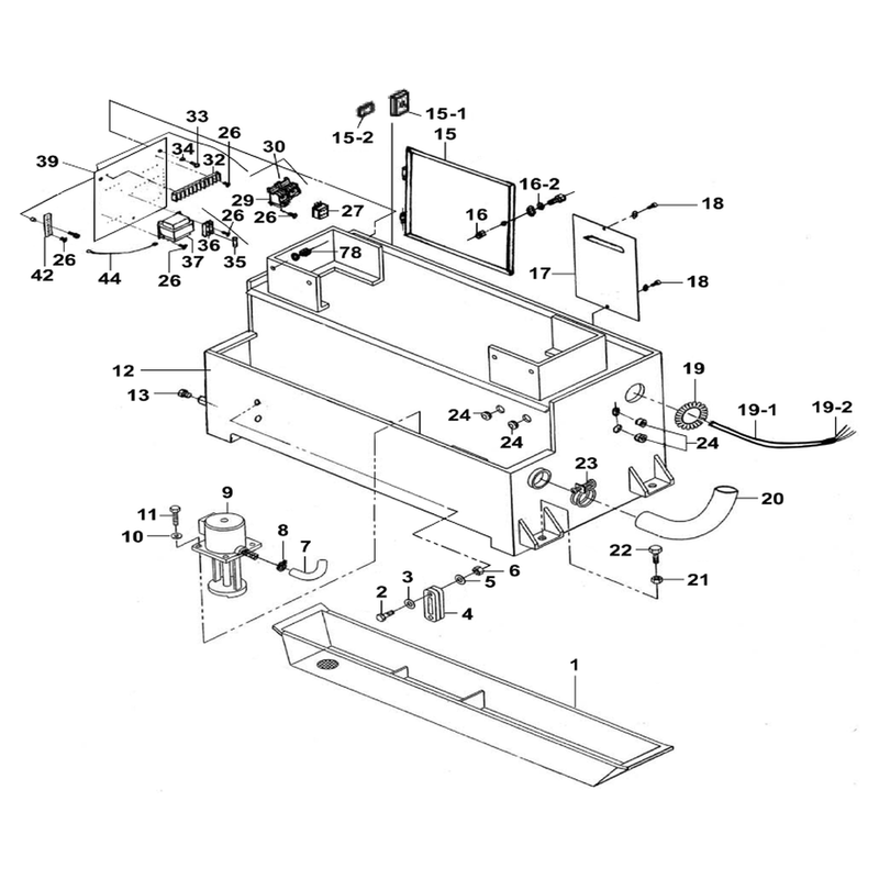 Sealey Guide Bracket - Right