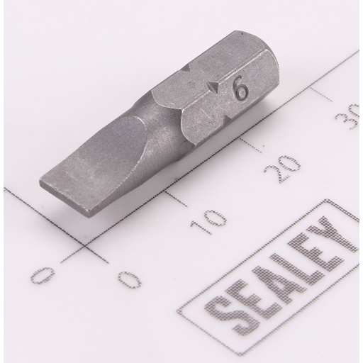 Sealey 1/4"Dr JIS Slotted Bit 6mm