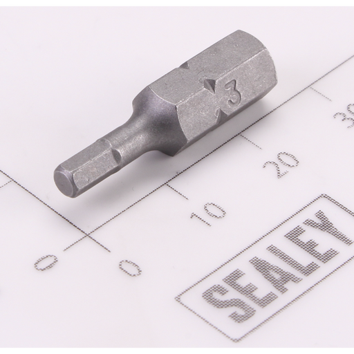 Sealey 1/4"Dr JIS Hex Bit 3mm