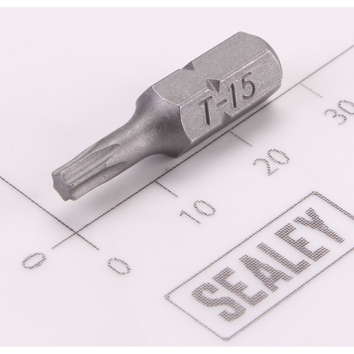Sealey 1/4"Dr JIS Trx-Star Bit T15