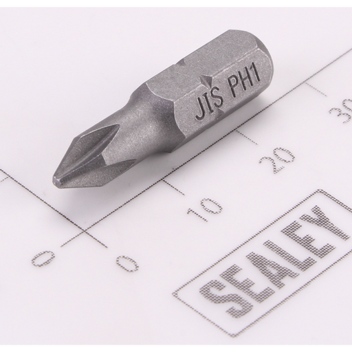 Sealey 1/4"Dr JIS Phillips Bit PH1